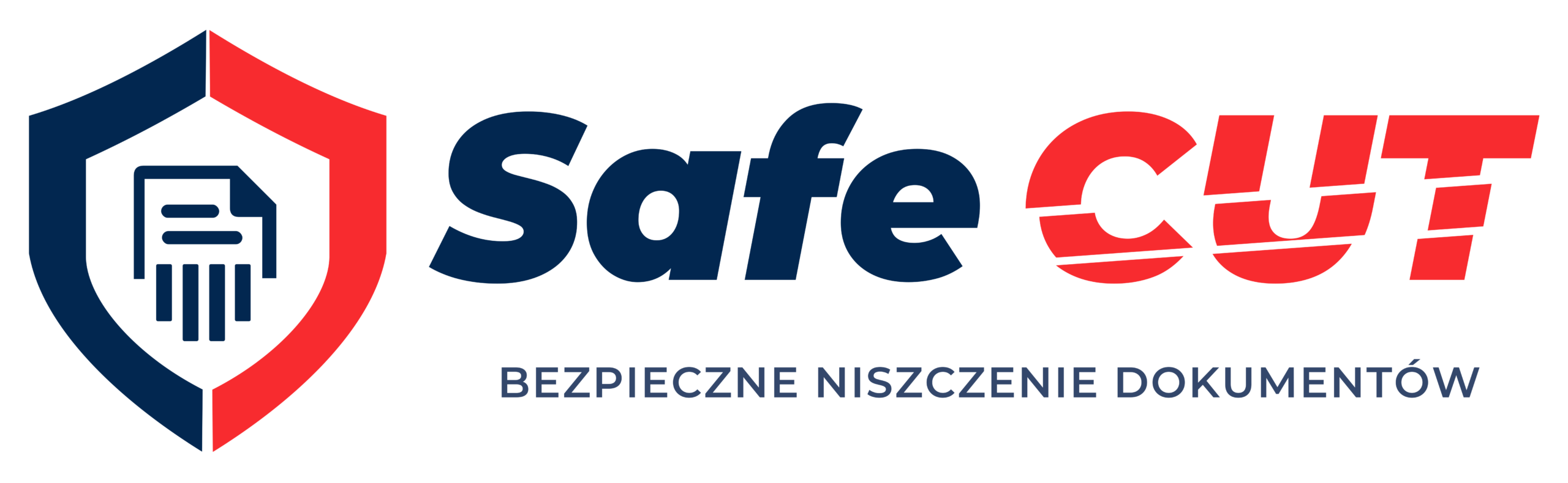 Safecut - logo firmy, bezpieczne niszczenie dokumentów